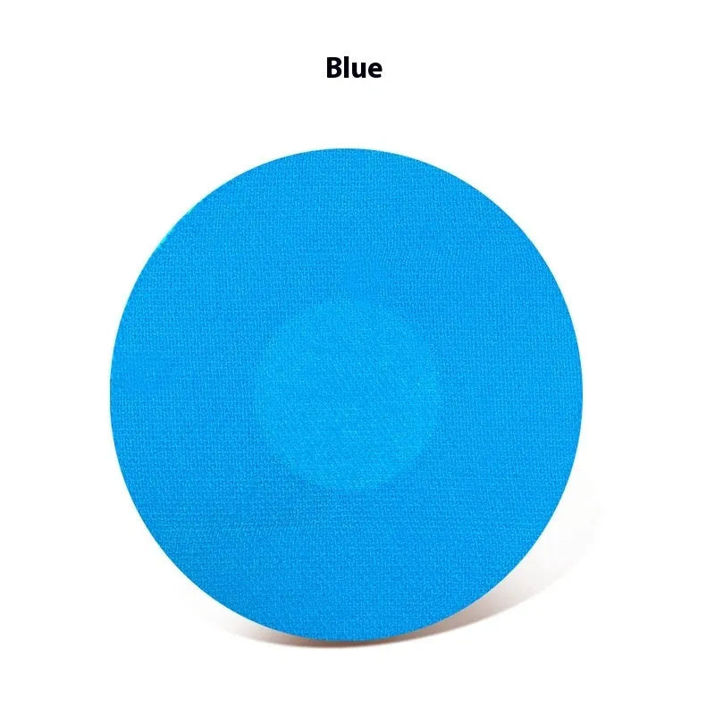 Sports anti-slip adhesive patch on skin with glue-free silicone base for running and fitness