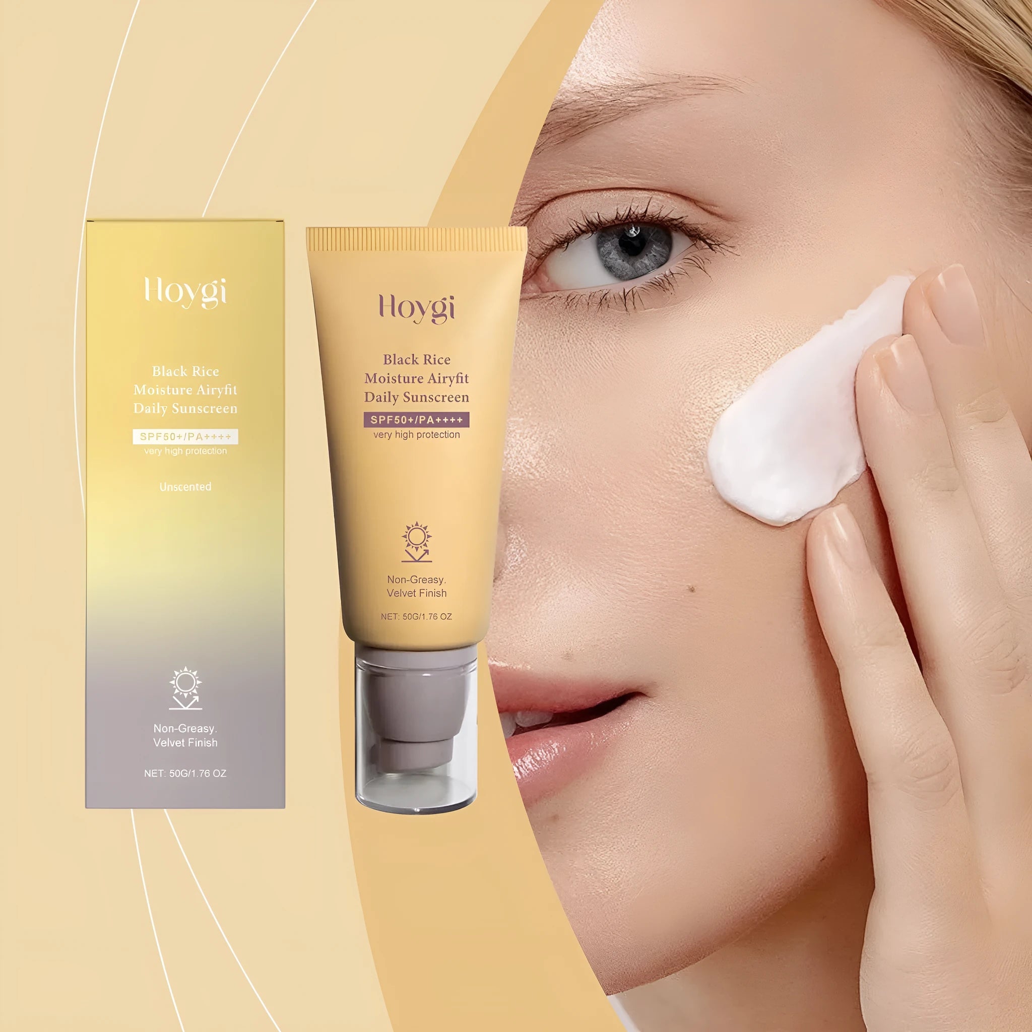 50g tube of mild moisturising protective cream with titanium dioxide and hyaluronic acid