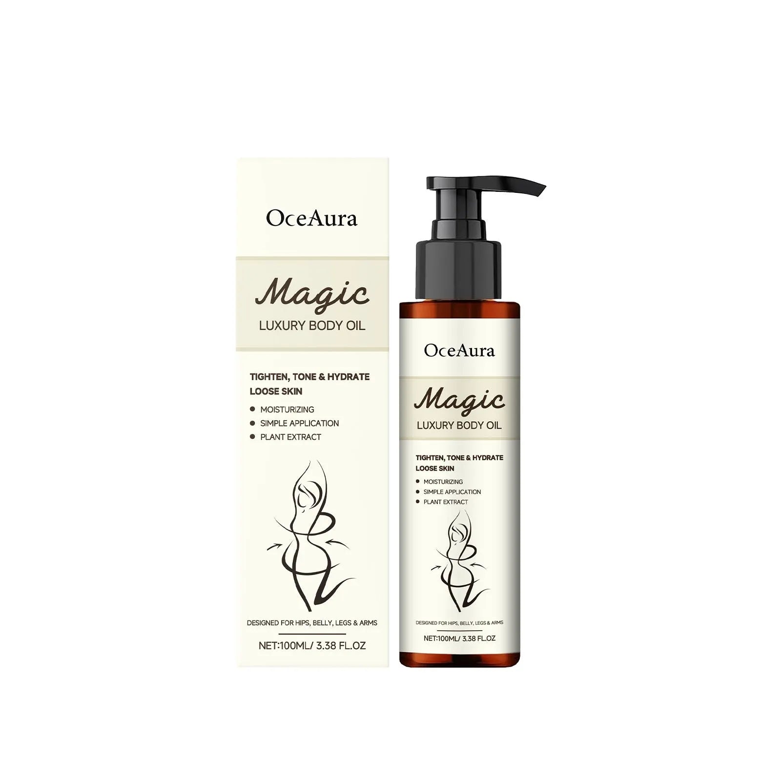 Nourishing Moisturizing Body Treatment Oil 100ml hydrating body oil improves skin elasticity universal skin type