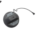 Toyota vehicle replacement fuel tank cap with snap-type closure.
