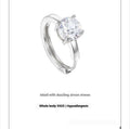 S925 sterling silver earrings with white zirconium, 20mm outer ring, silver colour, single and pair options