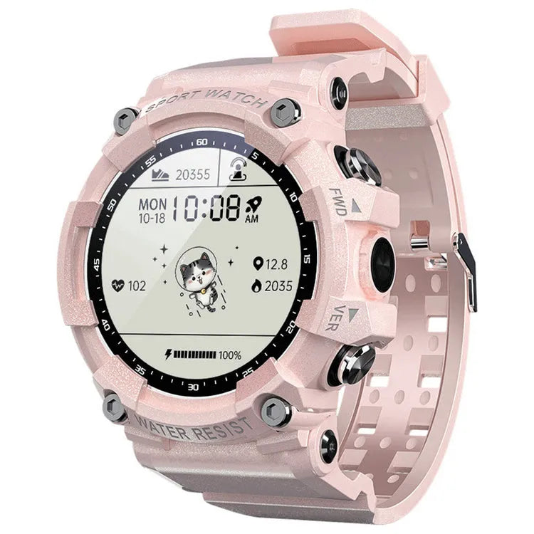 ATTACK 3 IP67 waterproof smart Bluetooth sports watch with round colour screen
