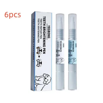 Yegbong pet teeth whitening pen with dental brush set for dogs and cats