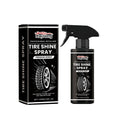 120ml tyre shine spray bottle 4.5X17.5cm with carnauba wax and polysiloxane for car tyres