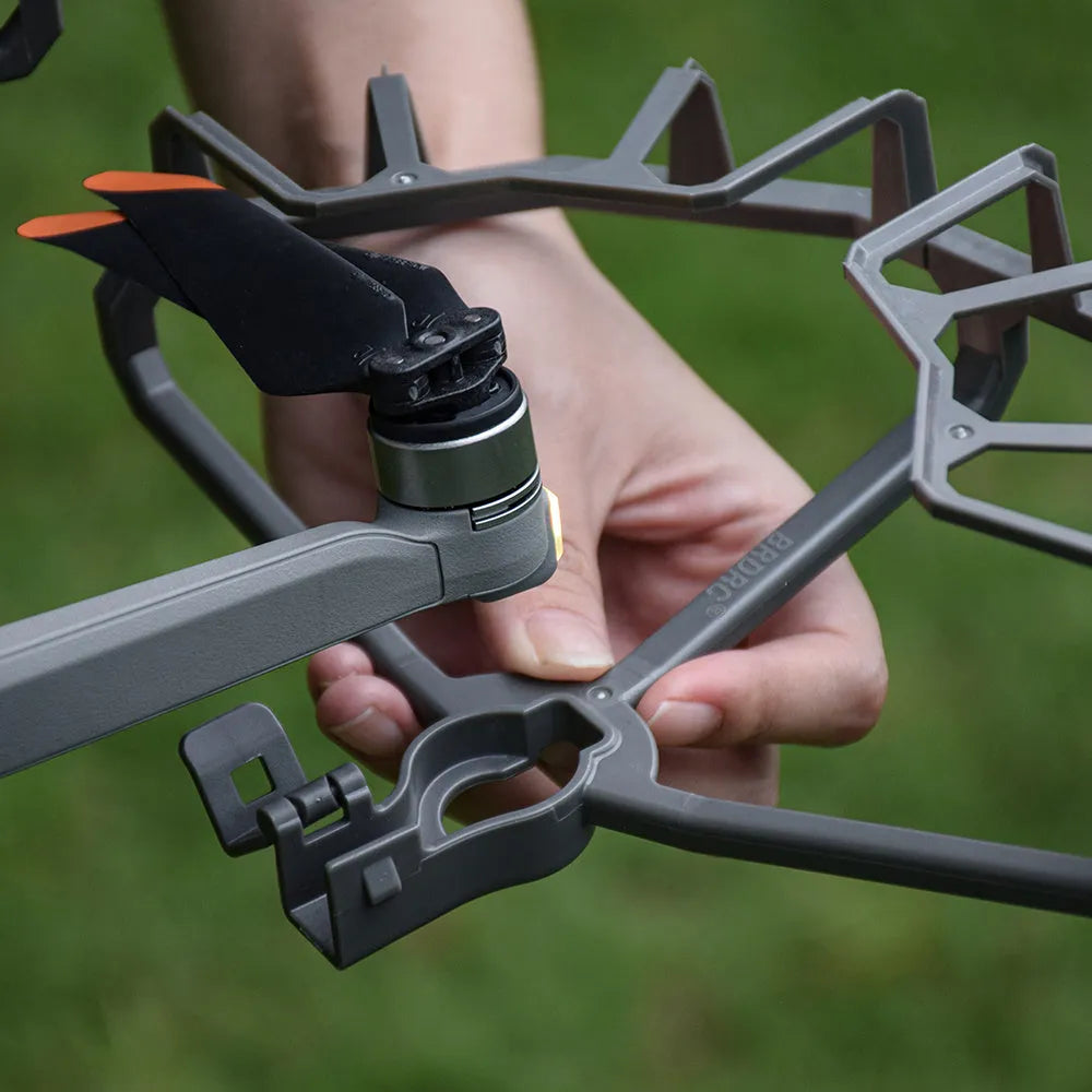 Grey ABS propeller protection ring for DJI Mavic Air 2 and AIR 2S drones