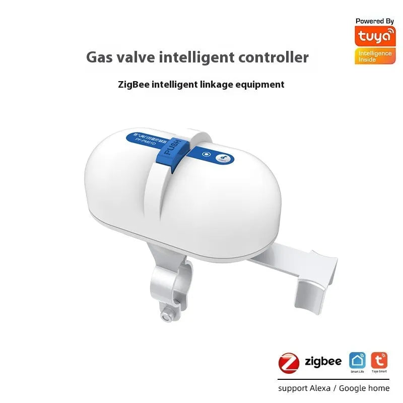 Electric valve manipulator remote control water valve for ZigBee or WIFI standard valve upgrade