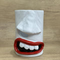 Resin tissue box holder with American style design in funny tissue paper holder colour