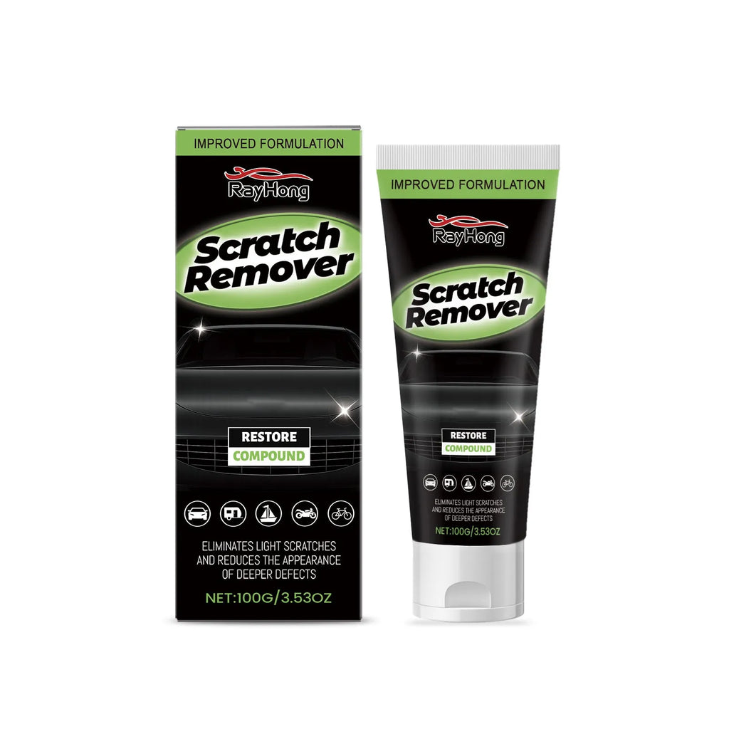 100g tube of car paint scratch recovery cream with calcium carbonate formula for automotive scratch removal