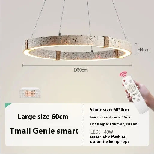 Retro mid-ancient silent wind chandelier ceiling light with three sizes up to 60cm diameter for home use