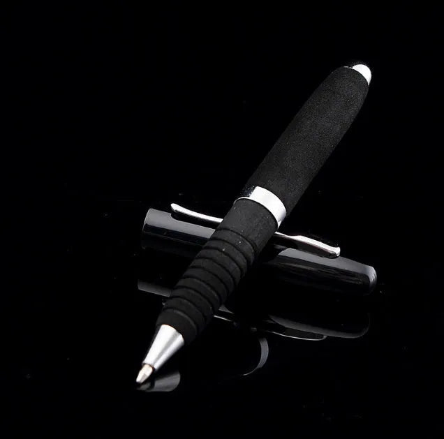 EVA metal cap mini ballpoint pen with compact size and choice of seven ink colours