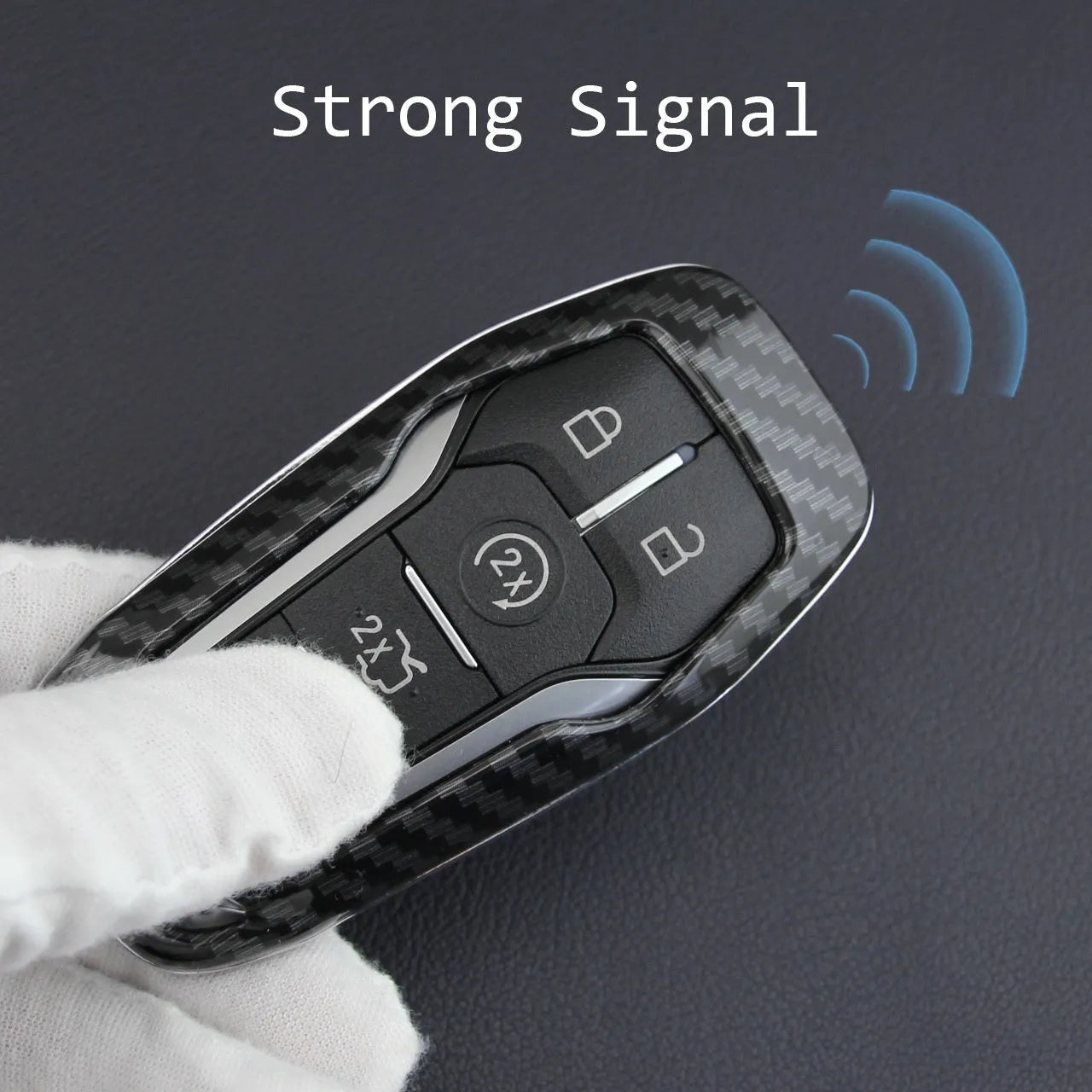 Plastic protective shell for a car key remote, shown in single shell and buckle style options.