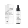 60ml alpha-arbutin facial moisturising serum in a cylindrical plastic bottle.