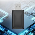 Black A7 dual-core wireless car adapter with aluminium alloy construction for Android devices