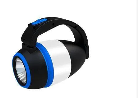 Black green 3-in-1 multifunctional LED lamp with foldable design and USB charging port