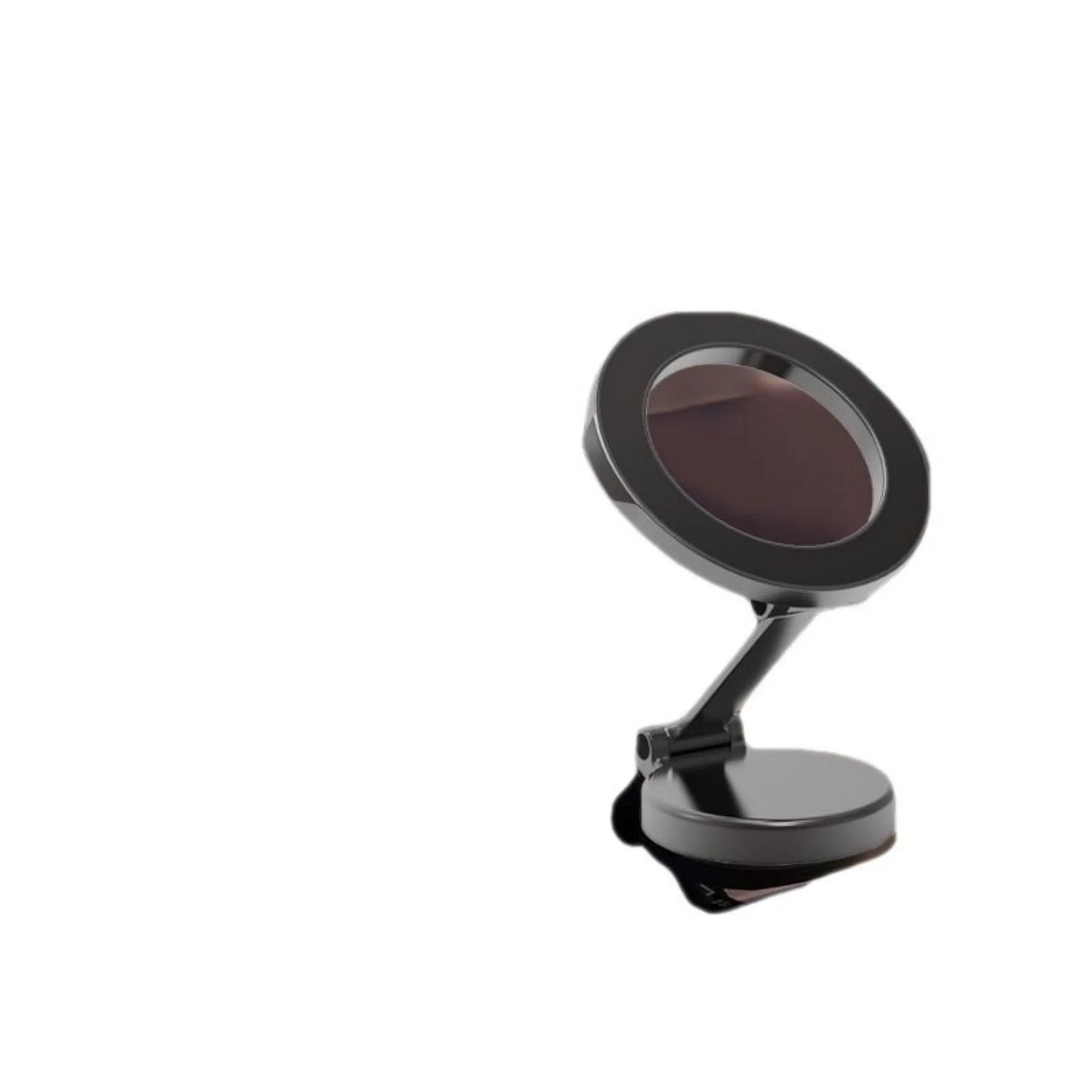 All-metal foldable magnetic car phone mount in Qian colour, shown on a dashboard.