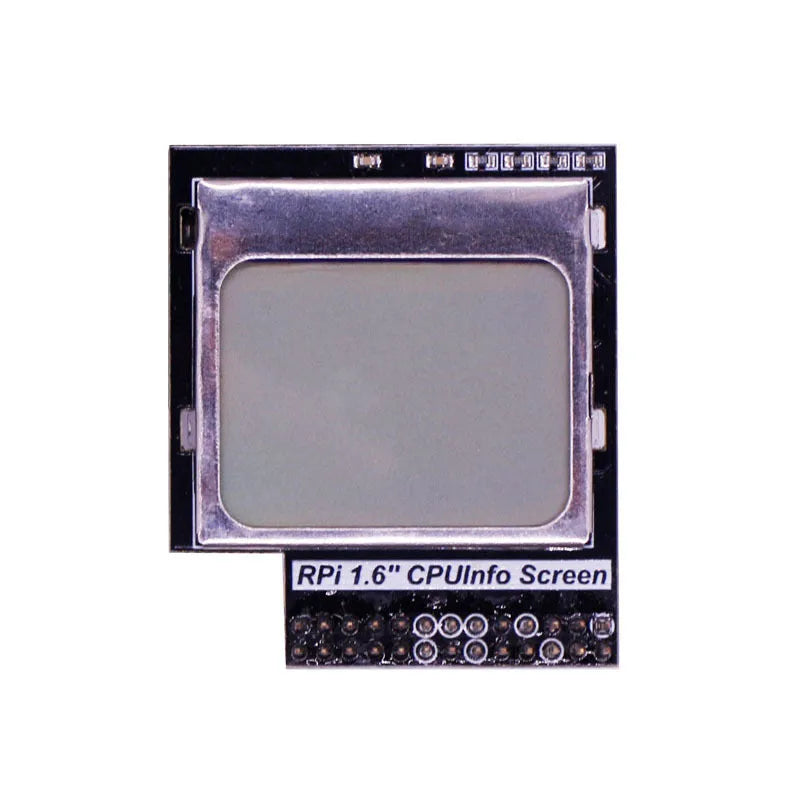 1.6 inch LCD display module for Raspberry Pi with a physical backlight switch on the side