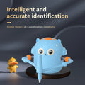 Lake Blue plastic automatic painting robot with robotic arm and drawing cards
