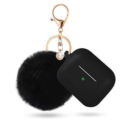 Silicone protective cover for AirPods 3 generation in solid colour clamshell design