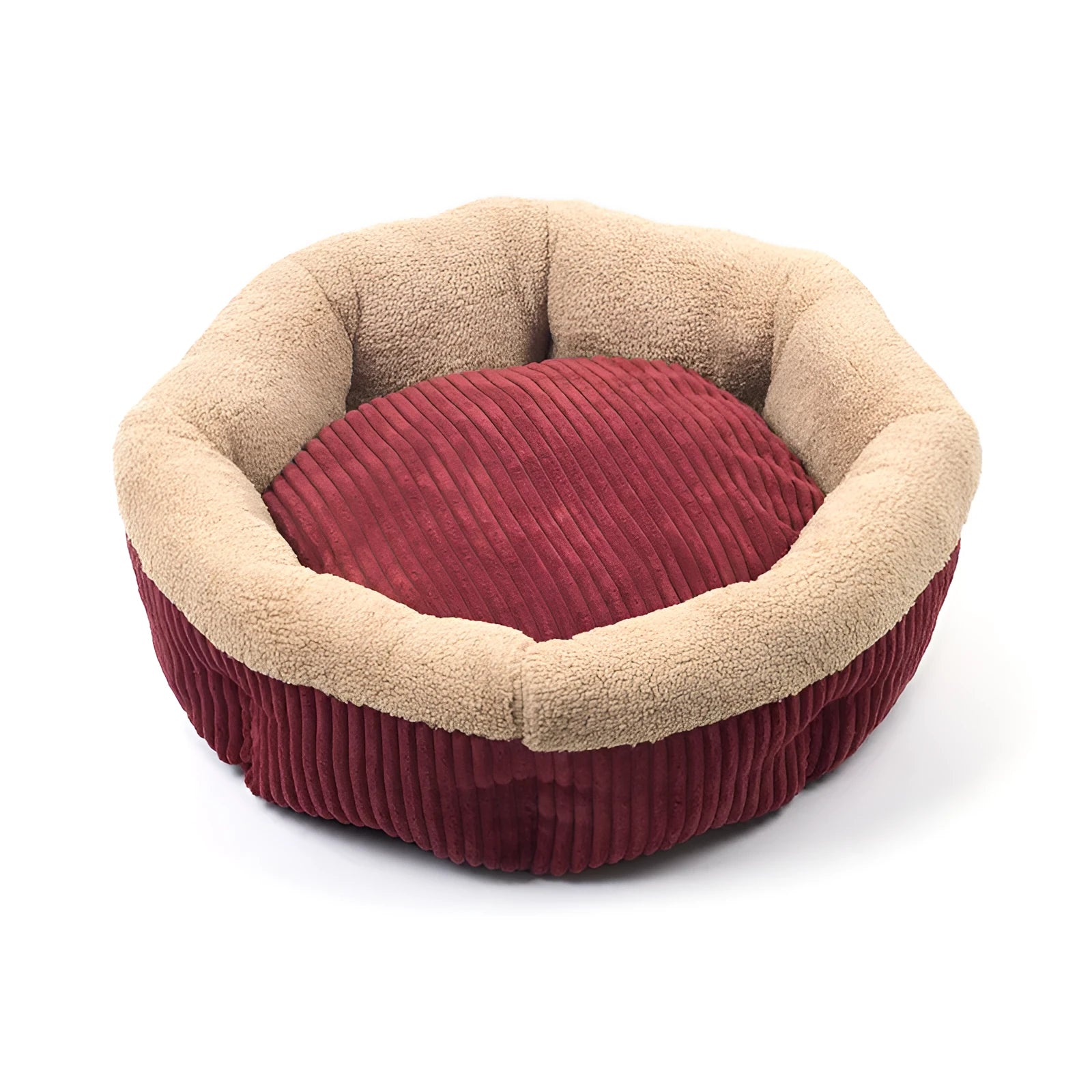 Velvet octagonal pet nest in Octagonal Nest colour, soft cotton velvet, for small pets