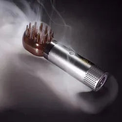 USB rechargeable Middle Eastern comb aromatherapy stove, 14x5x4cm, ABS and metal, in black green silver or pink