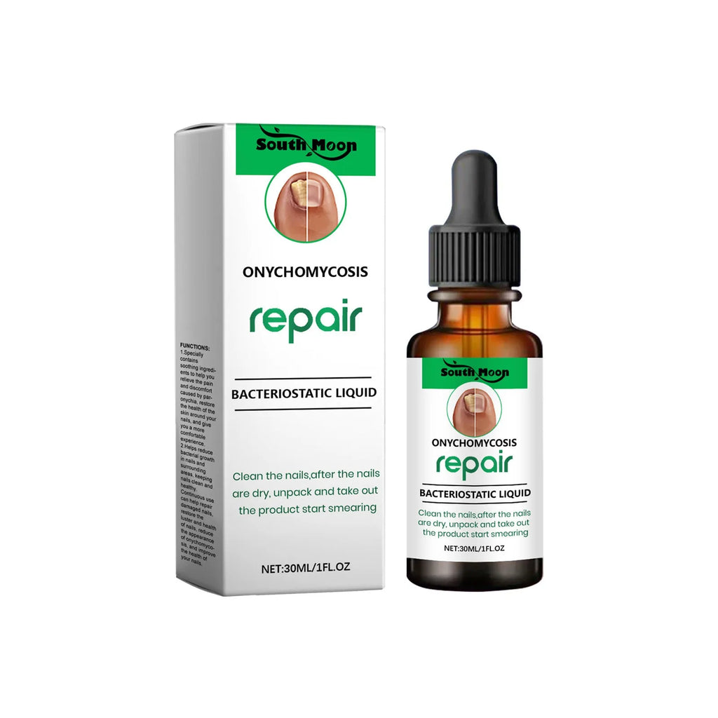 30ml bottle of gentle nail care nursing solution for daily cleaning and cuticle treatment