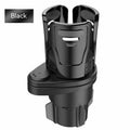 Second generation car cup holder modification in ABS plastic with carbon fibre or matte finish