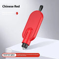 Multi-functional window breaking machine two-in-one emergency safety hammer in A3 Red or A3 Black with ABS aluminium alloy body