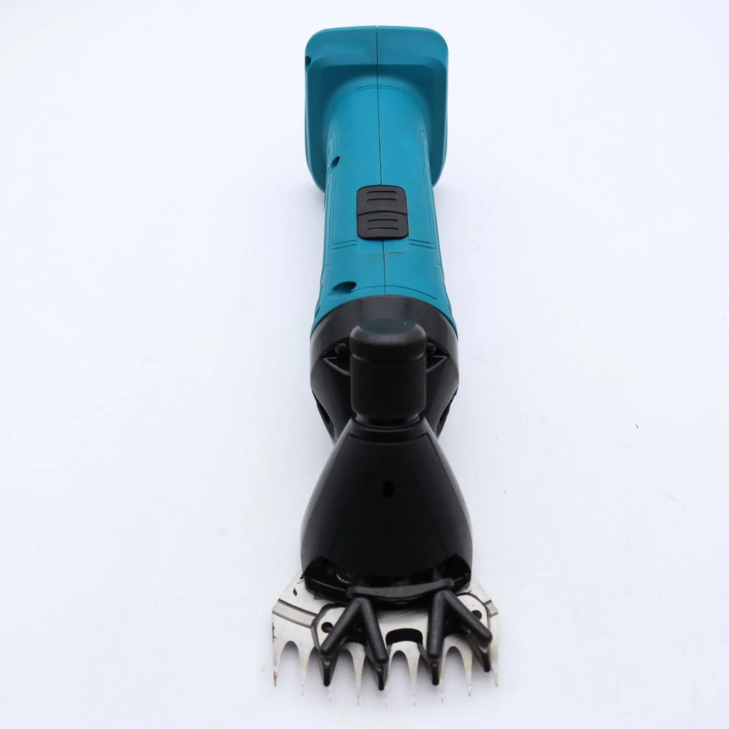 220W handheld wool electric scissors with bare metal body and 28mm shear radius
