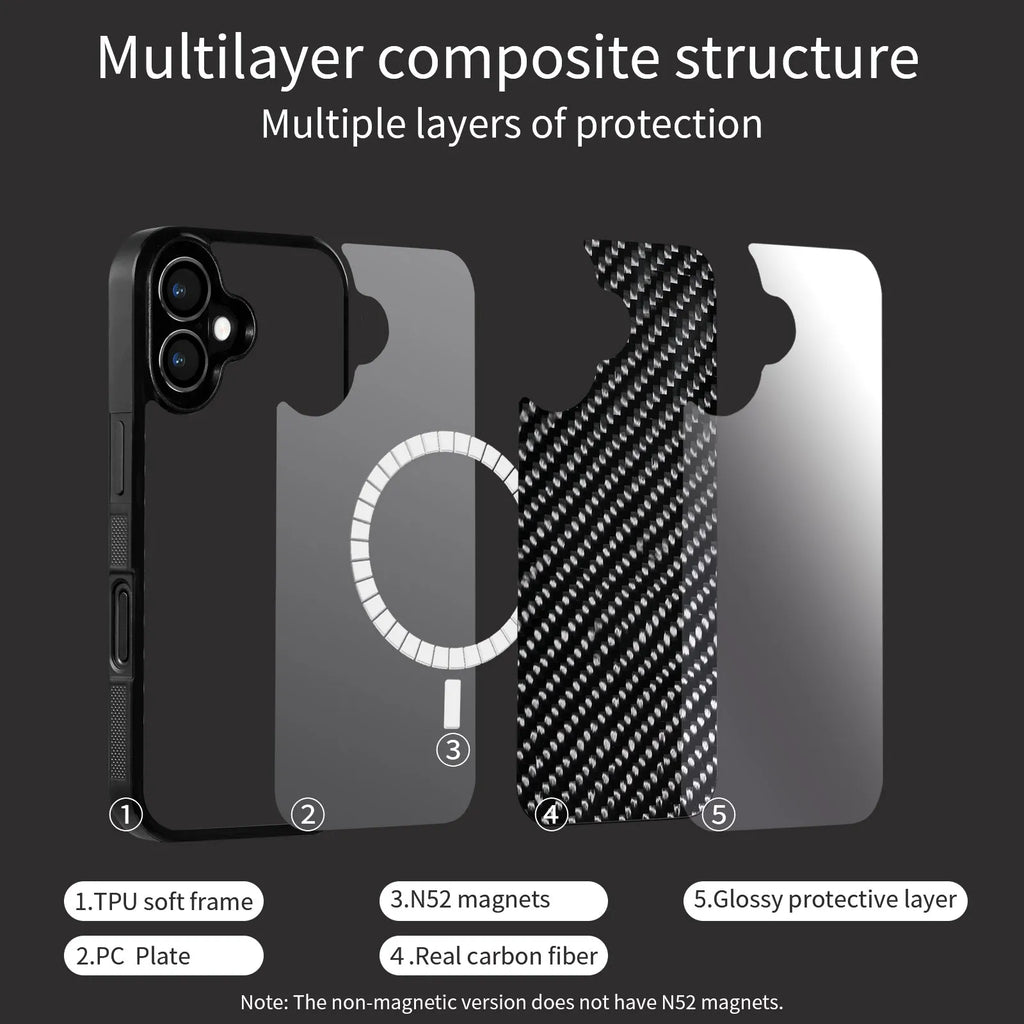 17 Series Twill Black mobile phone case for iPhone 12-17 series protective cover