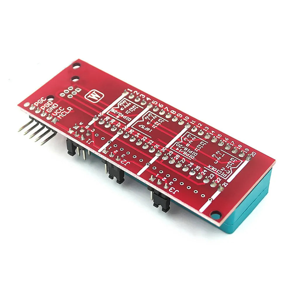 Offline simulation programmer burner unit for ICD2, KIT3, and KIT3.5 microcontrollers.