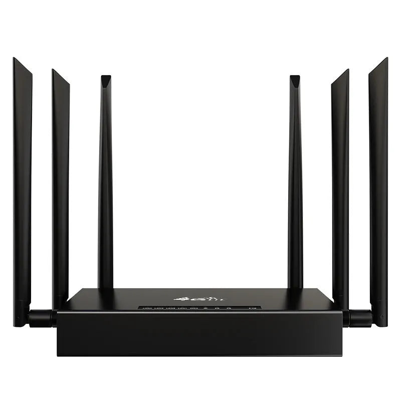 Industrial iron box 4G 3G router with multiple antenna and power supply configurations