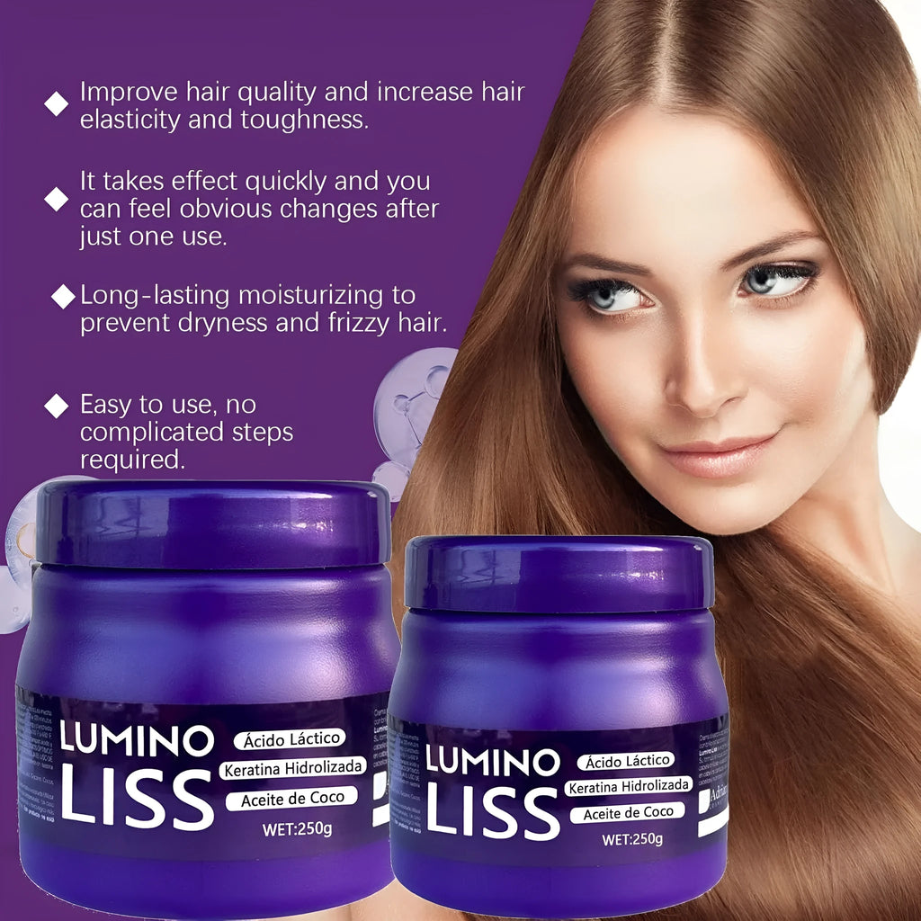 Portable household soft nourishing straight hair cream 250g bottle