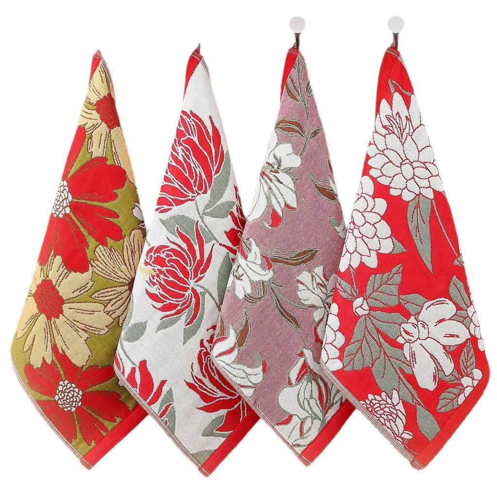 Class A gauze square towel made of pure cotton with plain weave, 40x34cm, soft and lint-free for face washing