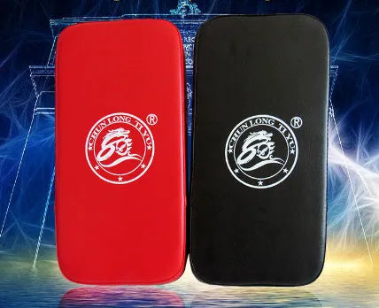 Square red taekwondo foot target pad measuring 40x20x10cm for martial arts training