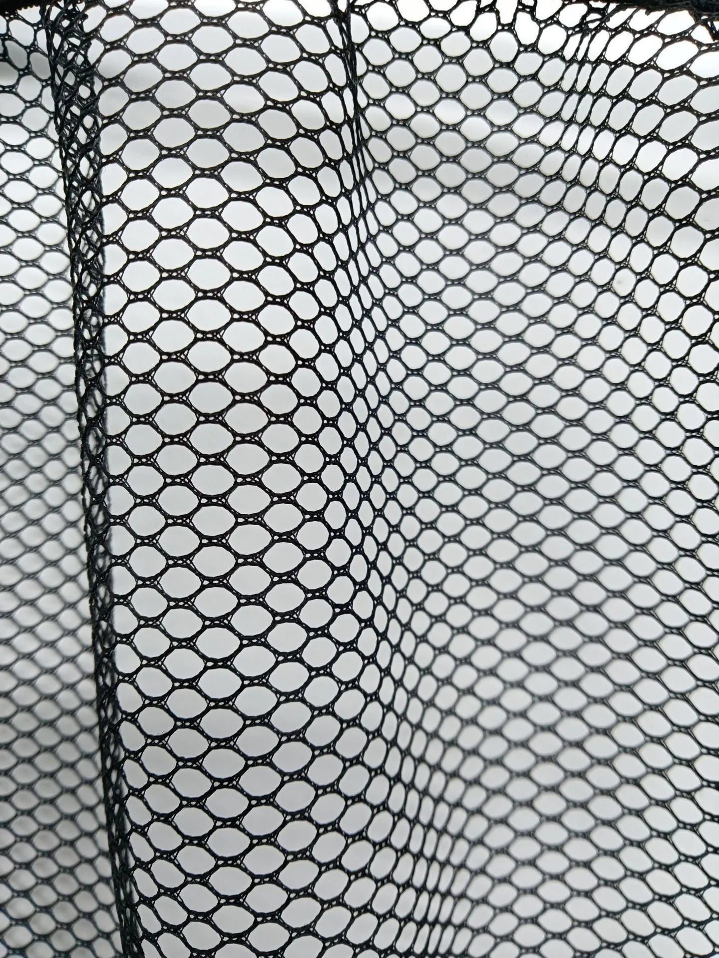 Black elastic car trunk storage net organiser for luggage and sundries