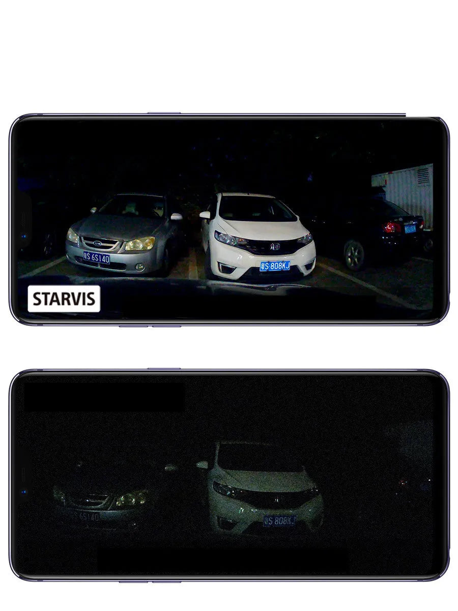 Wiring free special tachograph single shot camera with 140 degree viewing angle in black