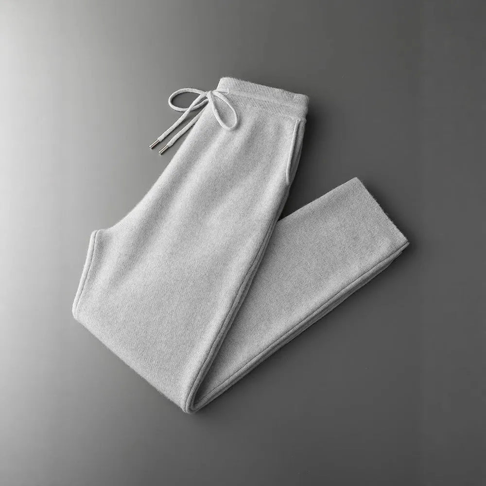 Men's heavy goat seven-needle thickened warm half-zip knit sweater in camel, dark gray or light gray, sizes S-XXXL.