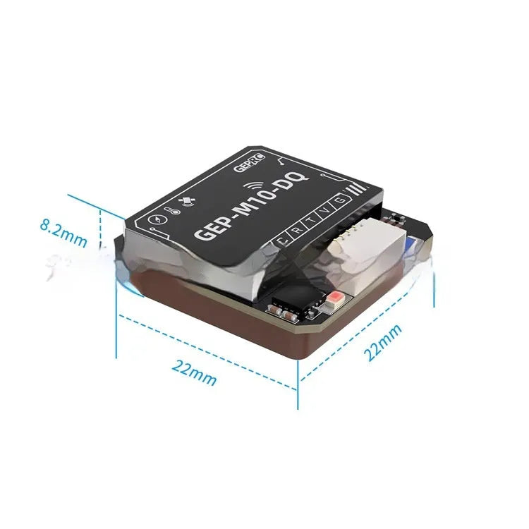 Gepp M10 Series Chip Board Load Indication Receiver GNSS Module u-blox M10 GPS Plastic Construction Colour Options GEPM10 GEPM10DQ GEPM10nano Chip Onboard Indicator Packed in Colour Box for Positioning Applications