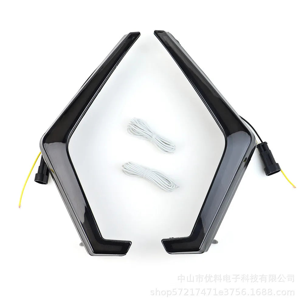 For Star daytime turn signal light for Polaris RZR XP 1000 2019-2020 ABS PE construction white housing