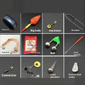 Carbon fishing rod accessories set with gift bag for sea fishing