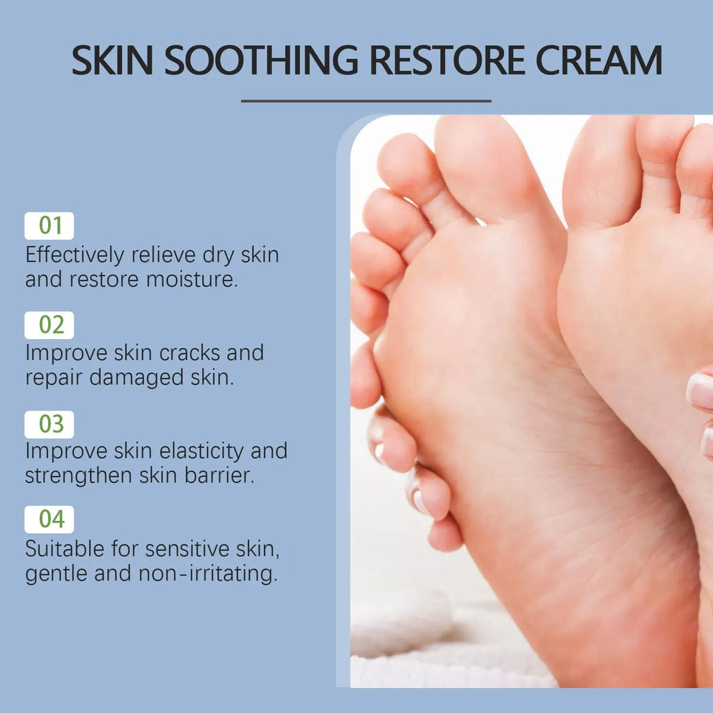 20g body neck care cream container with mint leaf and tea tree oil botanical ingredients