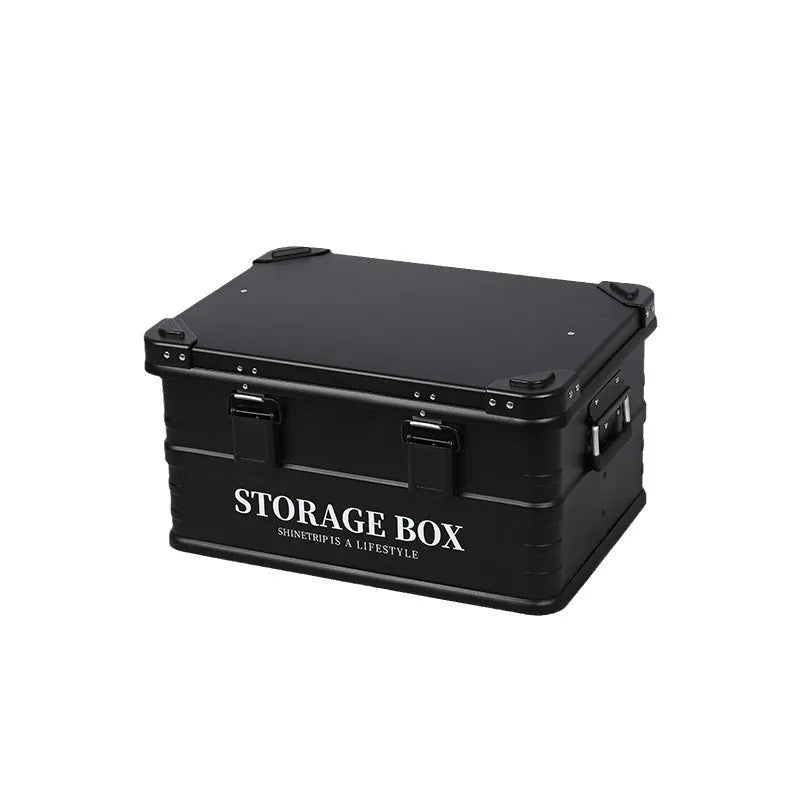 Waterproof vehicle-mounted storage box for car boot organisation in army green colour