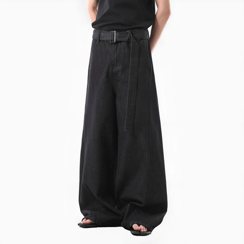 Black American retro high waist straight leg jeans made from 100% cotton denim with a zip fly.