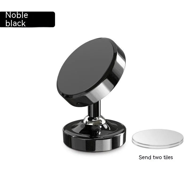 Zinc alloy magnetic car phone holder for air vent mounting with magnetic plates