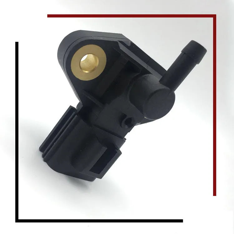 Black automotive intake manifold absolute pressure MAP sensor for Ford Lincoln cars