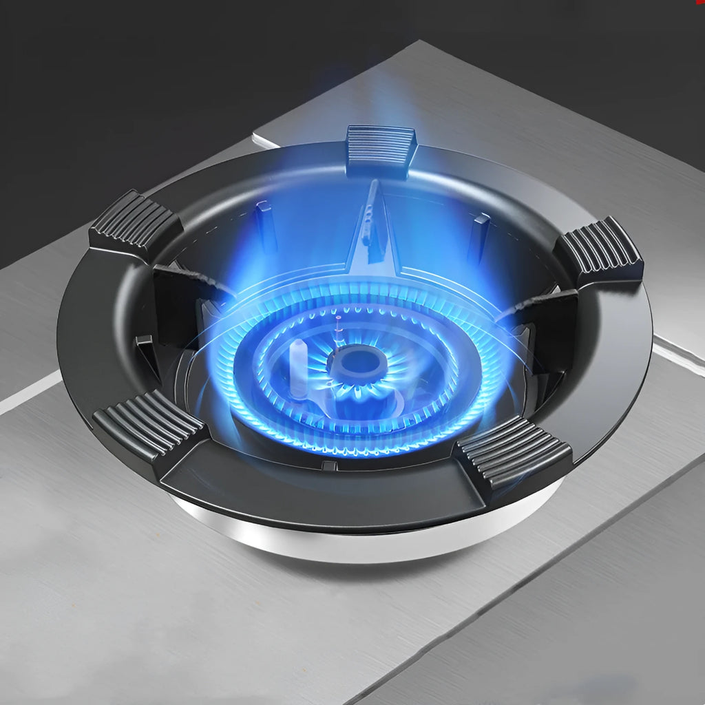 Cast iron gas stove wind shield, non-slip, for gas and natural gas hobs, Five Paws and Four Paws colours.