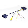 Black pure copper car camera conversion box for MIB platform Volkswagen Skoda reverse camera installation
