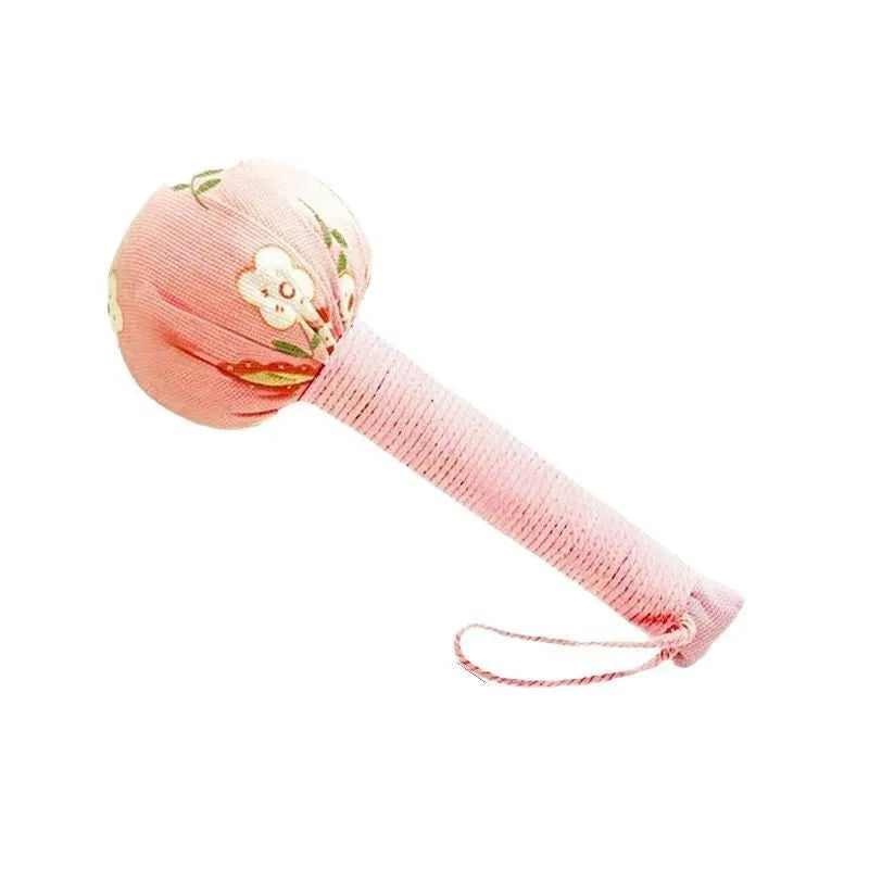 Argy wormwood massage hammer in green colour with 26cm handle length