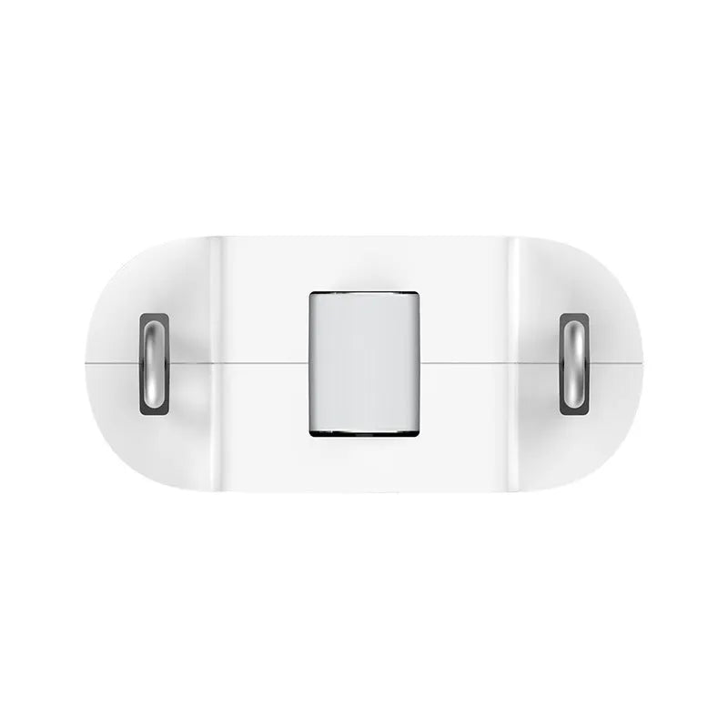White electric curtains with automatic opening and closing function, USB power connection