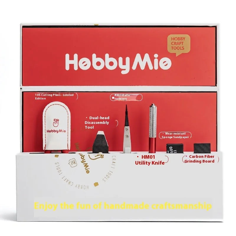 Meow Maker metal hand tools set for model making and DIY projects